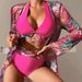 Verve 2025 New Three-Piece Swimsuit Bikini For Women, Slimming V-Neck, No Underwire_ecoleips.com