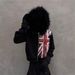 Oversized Hooded Sweatshirt With Plush-Lined Hood - Unisex Black Zip-Up Streetwear Pullover | 3D Graphic Detail_ecoleips.com