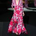 Women's Clothing Spring And Summer New Women's Clothing Printed Temperament Slit Skirt Celebrity Large Swing Waist Dress_ecoleips.com