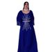 Women's Clothing Hot Diamond Skirt Chiffon Puff Sleeve Dress With Belt_ecoleips.com