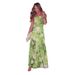 Cross-border European And American Fashion Elegant Style Printed Long Slip Dress Women's Clothing 2025 Spring-summer_ecoleips.com