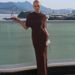 European American Women's Summer Fashion Off-Shoulder Pleated Dress Ankle-Length Casual Tight Fit Hip Hugging Design_ecoleips.com