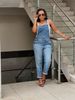 Women's High Waist Jumpsuit Loose Fashion Casual Straight Independent Store_ecoleips.com