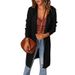 Fashionable Autumn And Winter Solid-Color Hooded Jackets, Mid-Length Women's Shirts, Long-Sleeved Sweaters_ecoleips.com