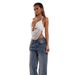 Women's Slimming Strapless Camisole Tank Top High End European American Promotional Style Autumn Winter Sexy_ecoleips.com