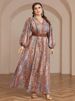 Women's Clothing Four Sided Stretch Large Size Dress Fashionable Ethnic Style Banquet Wedding Dress_ecoleips.com