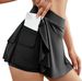 Women's Clothing Two-piece Yoga Suit Short Skirt Sports Skirt Running Fitness Tennis Basic Sports Skirt For Women_ecoleips.com