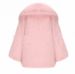 Luxury Pink Faux Fox Fur Coat – Plush Winter Jacket With Quilted Lining (S/M/L) – Elegant British-Style Outerwear_ecoleips.com