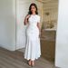 Elegant And Stylish Button-down Short-sleeved Bodycon Dress For Women_ecoleips.com