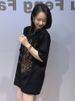 Unisex Plus Size Round Neck Short Sleeve T-Shirt Summer Casual Loose Top With Rhinestone Embellishments Trendy Heavy Duty_ecoleips.com