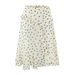 Women's Clothing Chic Irregular Skirt For Women With Ruffles Style Apricot Polka Dot Color Women's Clothing_ecoleips.com