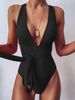 Aria Basics Manufacturer's Foreign Trade Multi-color Sexy Tummy-covering One-piece Swimsuit For Women, Strap-on Integrated Bikini_ecoleips.com