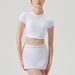New Casual Sports Underwear Tennis Skirt Suit Running Sports Yoga Suit Fitness Clothes_ecoleips.com