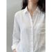 High-end 2026 Spring And Autumn New Simple Versatile Shirt, Elegant Fashion Top, European Style Women's Clothing Trend_ecoleips.com