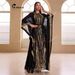 Fashionable Dubai Elegant Robe Middle Eastern Chiffon Sequin Dress Two-Piece Set Arab Women's Clothing-MG1720_ecoleips.com