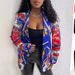 Cross-border Spring Autumn New Animal Print Korean Style Buttoned Blazer For Women, Elegant And Slimming Versatile Suit_ecoleips.com