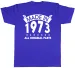 Women's T-Shirts Made In 1973 All Original Parts Birthday Mens Short Sleeve T-Shirt_ecoleips.com