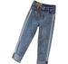 Vintage High-Waisted Jeans For Women – Slimming Straight-Leg Trousers With Rolled Hem, Comfortable & Flattering Fit_ecoleips.com