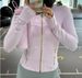 Women's Silver Zip-Up Cropped Jacket Slim Fit Breathable Lightweight Yoga Running Sun Protection Athletic Outerwear Polyester_ecoleips.com