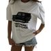 Summer New Cotton Short-sleeved Women's T-shirt Printed Top_ecoleips.com