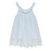 Summer Sleeveless Lace Trimmed Loose Babydoll Dress for Women Casual European American Style Vacation Dress Thin Material_ecoleips.com