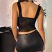 European And American Cross-border 2026 New Sexy Hot Girl Spider Web Mesh See-through Slim Sleeveless Tank Top For Women_ecoleips.com