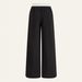 Women's Casual Wide Leg Sports Pants Spring/Autumn Loose Fitting Musical Note Print Fashionable Polyester_ecoleips.com