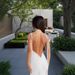 Women's Clothing Temperament Elegant Solid Color Lace Long Skirt Pleated Sexy Backless Sling Hip Wrapped Long Solid Color_ecoleips.com