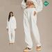 Women's Clothing Oversized Streetwear Hoodie & Sweatpants Set - Casual High Street Style, Soft Cotton Blend, Comfortable Loungewear_ecoleips.com