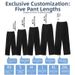 Women's High-Waisted Straight Leg Dress Pants - Flowy Wide Leg Trousers For Office & Casual Wear, Polyester Blend, Petite To Plus Size_ecoleips.com
