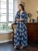 Elegant Muslim Abaya Dress, New Arrival Women's Fashion Long Robe, European And American Style, Chic And Graceful Evening Gown_ecoleips.com