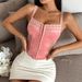 New European And American Style French Sexy Camisole With Lace Trim, Ins-style Patchwork Sheer Tank Top K0672_ecoleips.com