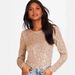 Women's Clothing Women's Slim Fit Long Sleeve Jumpsuit Solid Color Glitter Elegant Sexy Hollow Out Summer Top_ecoleips.com