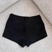 Women's High-Waisted Button down Wool Shorts Stylish Slimming Grey Retro A-Line Bodycon Hot Pants for Autumn/Winter_ecoleips.com