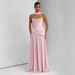 Elegant Back Tie Strapless Bodycon Dress, Sophisticated A-Line Long Evening Gown For Weddings, Parties, And Formal Events_ecoleips.com