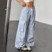Autumn/Summer High-Waisted Slimming Striped Pants For Women Casual Loose Street Style Floor Length Fashion_ecoleips.com