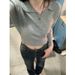 Aria Basics Aria Basics V-Neck Polo Knitted Base Shirt For Women 2025 Autumn Winter Slim Fit Short Inner Top Design Sweater Trendy_ecoleips.com