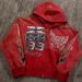 Women's Black Zip up Hoodie Street Style Hip Hop Star Print 2024 Y2K Harajuku Style Jacket Sweatshirt_ecoleips.com