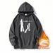 Women's American Style Hooded Sweatshirt Fleece Lined Oversized Coat Spring Autumn Winter Sportswear New Hot Selling 2024_ecoleips.com