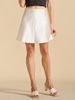 K Women's Lace Half Skirt With Texture, Scratch Pattern, Elastic Short Skirt, Simple And Fashionable Mini Skirt_ecoleips.com