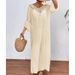 Women's Clothing New Fashion Women's Clothing Hand Hook Stitching Ball Sexy Hollow Backless Loose Beach Long Skirt_ecoleips.com
