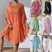 2026 New Style Beach Skirt, Beach Cover-up Blouse, Hook-patterned Patchwork Fringed Swimwear, Bikini Outerwear_ecoleips.com