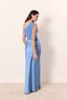 New Solid Color Off-Shoulder Sleeveless Backless Skirt Dress_ecoleips.com