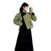 In Stock~ Maternity Autumn Winter New French Elegant Little Style Coat + Knitted Sweater Two-Piece Set_ecoleips.com