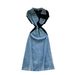 Women's Clothing Retro Lapel Sleeveless Denim Dress Female Summer Irregular Stitching Medium Length Skirt_ecoleips.com