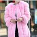 Women's Clothing Luxury Faux Fox Fur Coat Women's Mid-Length Elegant Winter Outerwear With Plush Collar_ecoleips.com