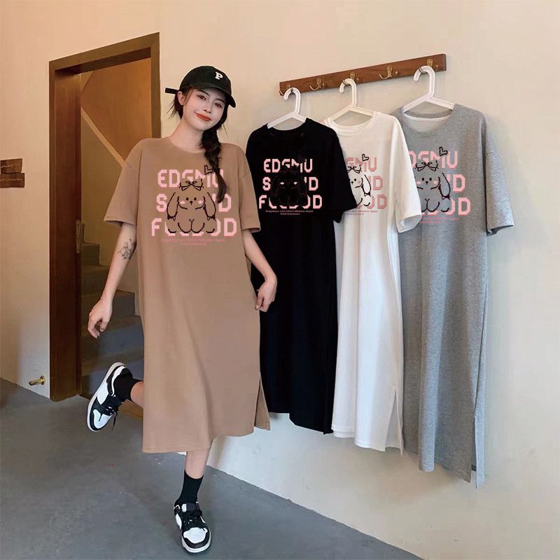 Summer Fashion Print Family Dress Women's Clothing Maternity Dress_ecoleips.com