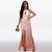 Women's Clothing Fashion Temperament Sexy Sequined Slit Dress C7273_ecoleips.com