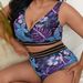 Verve 2024 New Sexy Plus Size Swimsuit High Waist Two-Piece Bikini Women's Swimwear_ecoleips.com