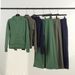 Women's Slim-Fit Premium Fleece Hoodie Set Zip-Up Matching Outfit for Yoga And Lounge (S-XXXL 23 Colors)_ecoleips.com